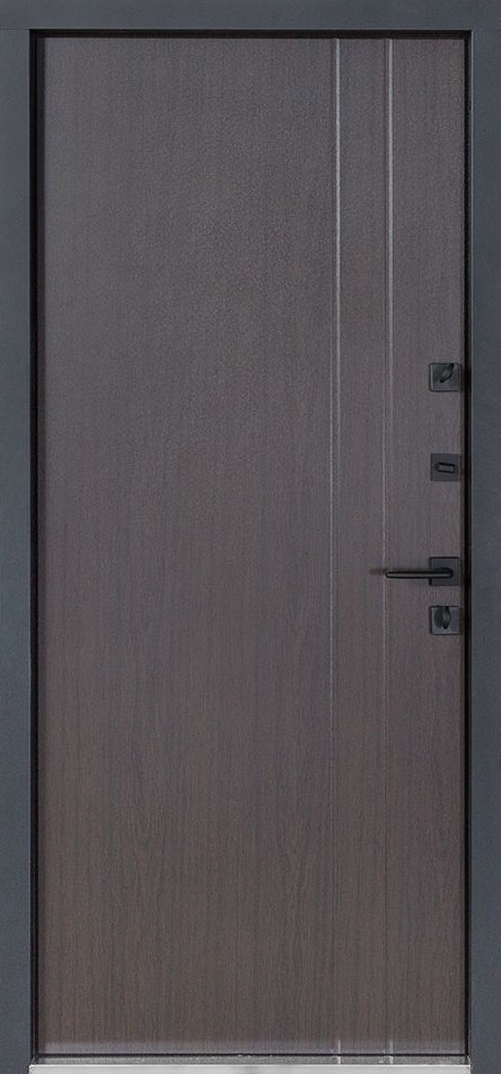 Metāla durvis TERMO HOUSE modelis 710/265 Venge tumšs/Venge tumšs - Image 3