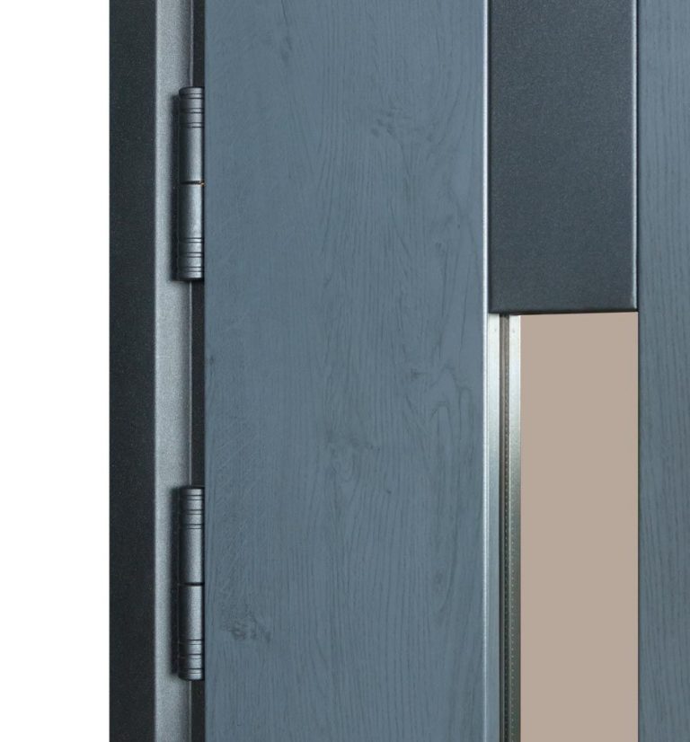 Metāla durvis TERMO HOUSE 705/431 (1200mm) Tumšs Antracīts/Antracīts pelēks - Image 2