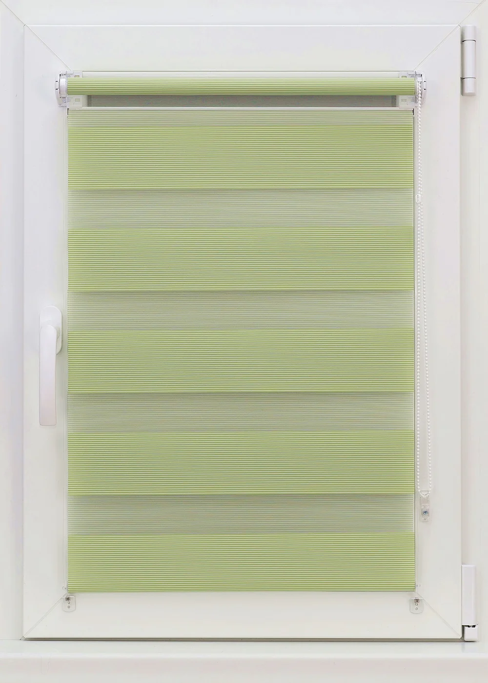 Diena-nakts mini rullo žalūzijas STRIPE dekoratīvās DN L2306 zaļš - Image 2