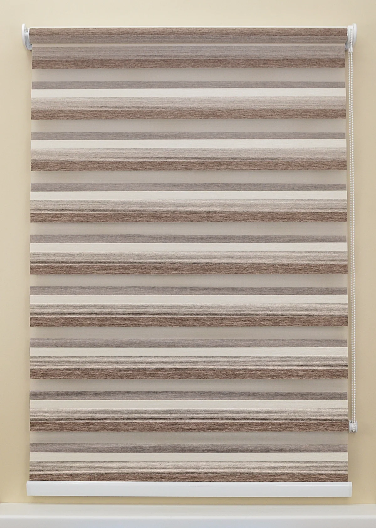 Diena-nakts rullo žalūzijas RAINBOW DN RV 03 bēšš-brūns ombre