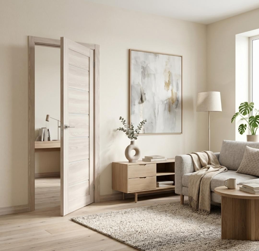 Iekšdurvis Silva 01 Kapučino Soft EKOfinierējums - Image 3